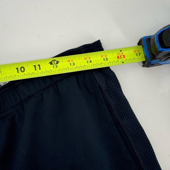 Nike Men's Navy Blue Dri Fit Track Pants Bottom Leg Zipper - Picture 4 of 16